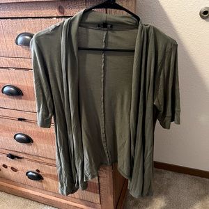 Express short-sleeve cardigan